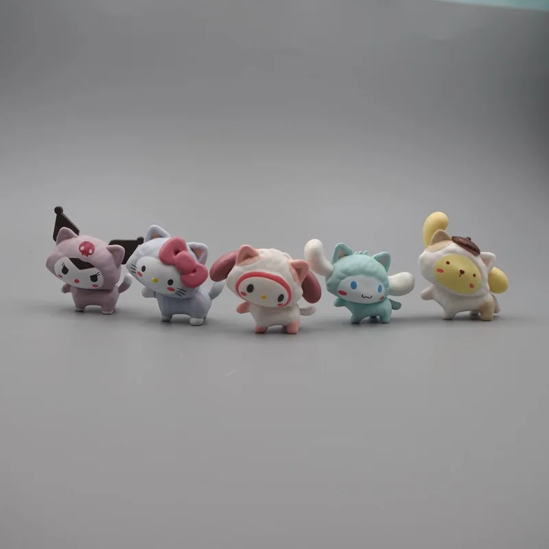 Cinnamoroall Cat 5 Doll DIY Patch Material Pendant Baking Cake Decorative Ornaments Creative Funny Toys