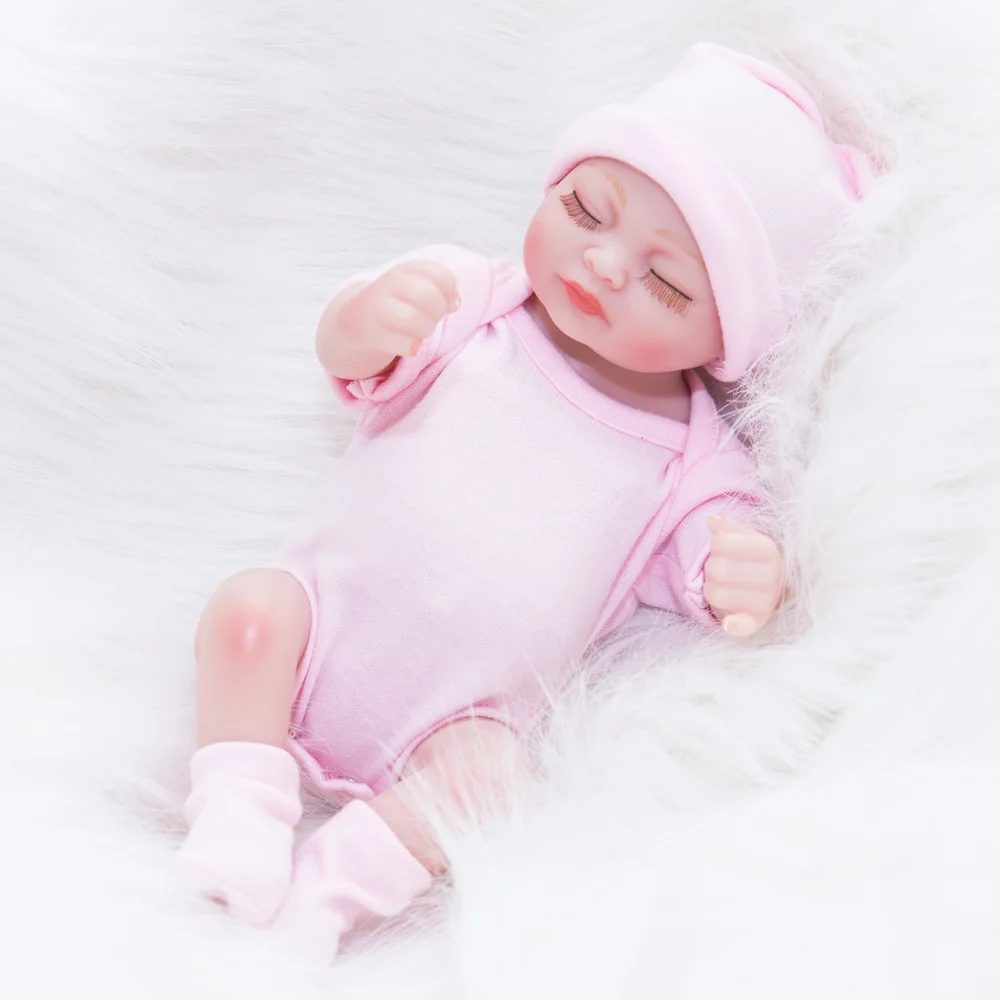 Реалистичная силиконовая кукла Новорожденный ребенок 28 см реалистичные куклы