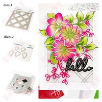 2022 new diamonds metal cutting dies clear silicone stamps diy scrapbooking greeting cards album paper decoration embossing mold