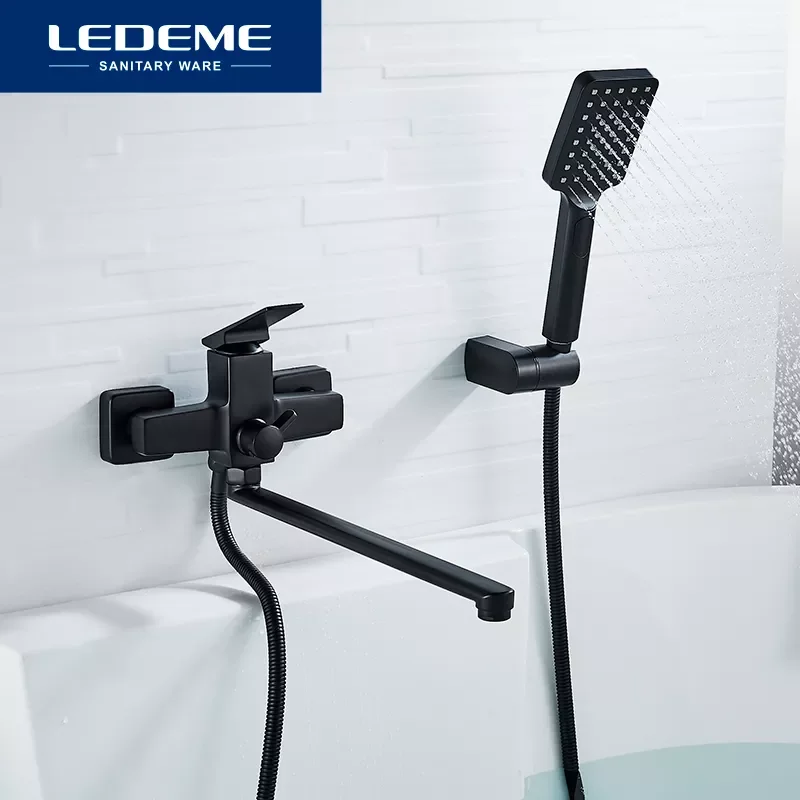 

Bathtub Faucets Shower Set with Head Bathroom Single Handle Dual Control Shower Bathtub Faucet Bath L2278 L2278B L2278U