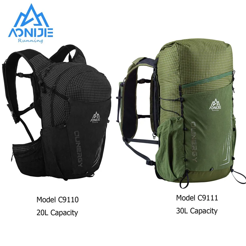 AONIJIE C9110 20L C9111 30L Unisex Multipurpose Hiking Backpack Daypack Travel Bag for Trekking Climbing Mountaineering Camping