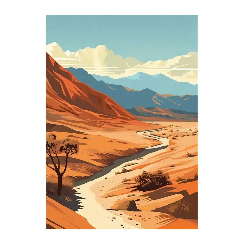 

1651901 Digital oil painting hand-painted oil painting planting starry sky painting living room porch decorative painting oil