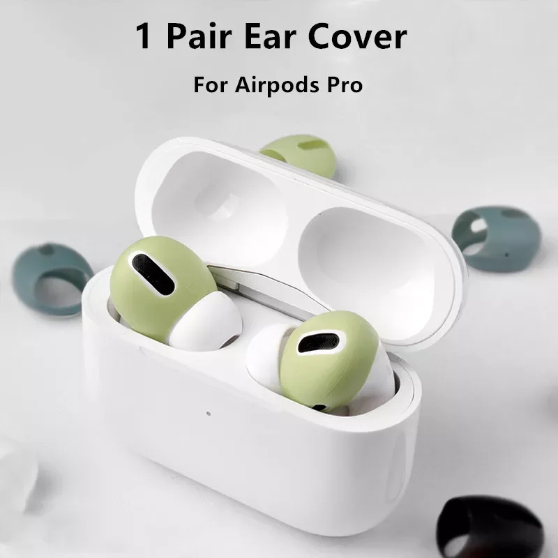 

Новинка 2 шт. чехол для наушников Airpods Pro силиконовые противоскользящие мягкие наушники-вкладыши колпачок для наушников Airpods Pro 3 Аксессуары