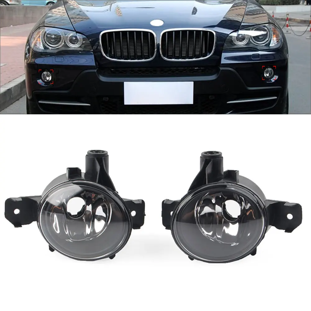 

Car Front Bumper Fog Light 1Pcs Left/Right Fog Lamp For BMW 1 Series E81 E82 E87 E88 X1 E84 X3 E83 X5 E70