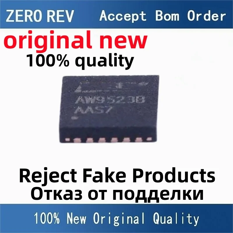 

5-20Pcs 100% New AW87318CSR AW87318 K318 CSP14 AW9523BTQR AW9523B AW9523 TQFN24 Brand new original chips ic