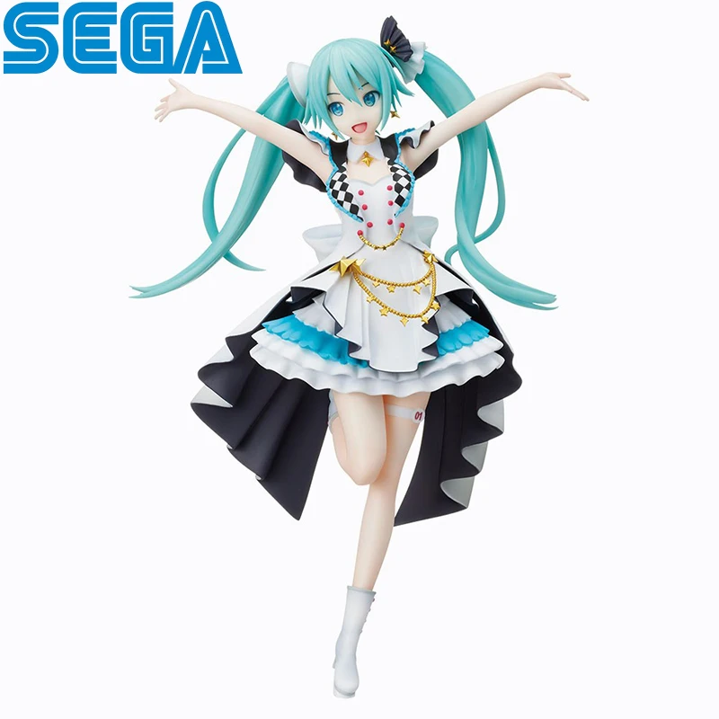 

In Stock Sega Hatsune Miku Spm Project Sekai Colorful Stage! Feat. The Stage World Miku Anime Action Figure Model Ornament Toy