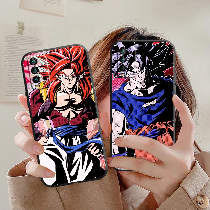 

Japan Anime Dragon Ball Phone Case For Xiaomi Redmi 9 9T 9AT 9A 9C Note 9 Pro MAX 5G 9T 9S 10S 10 Pro MAX 10T 5G Luxury Ultra
