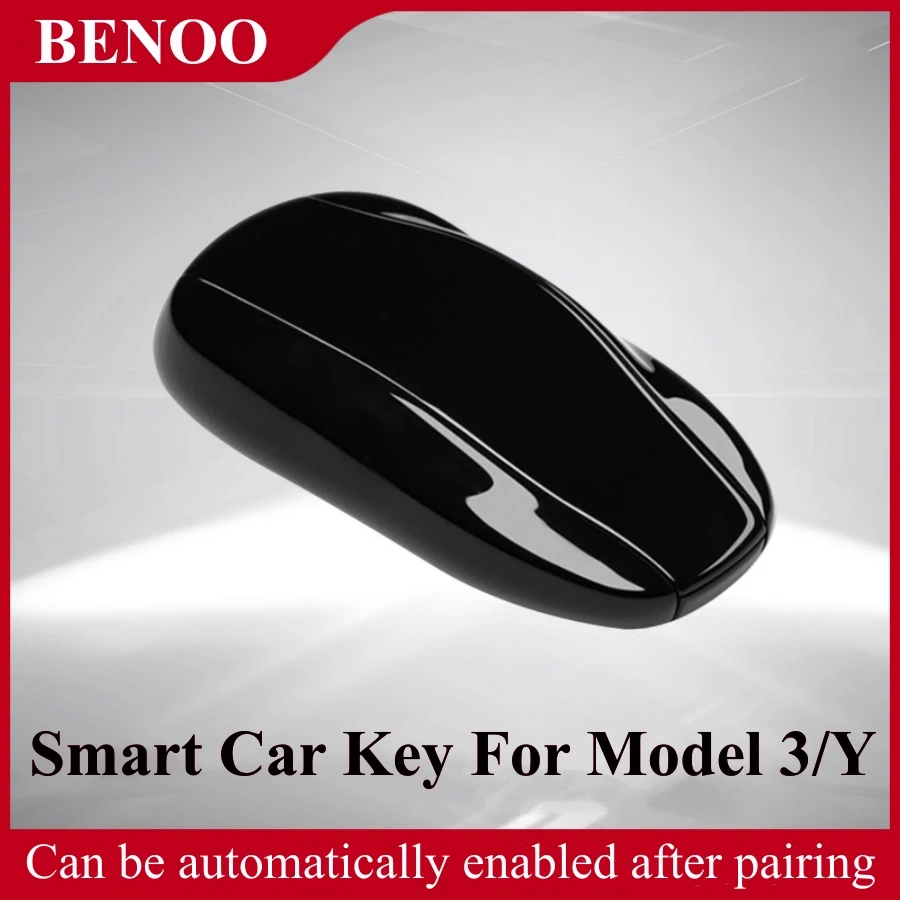 

For Tesla Model Y Model 3 Smart NFC Keyless Entry Car Key Card Fob Replacement Induction Recognition Key Modified Accessories