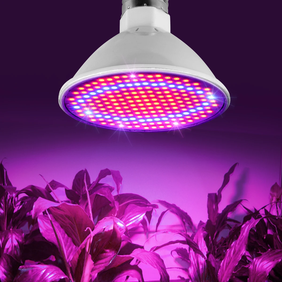 

60/126/200 LED Grow Light Bulb E27 AC85V-265V Bulbs Plant Flower Vegetable Growing Indoor Greenhouse Hydroponics Grow Lamp