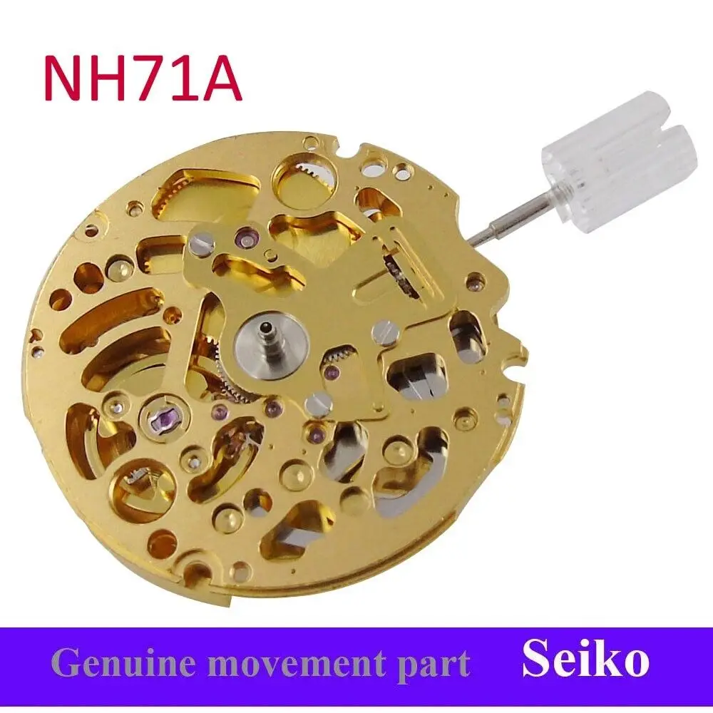 Японское производство NH71 NH71A высокоточный золотой автоматический механизм для