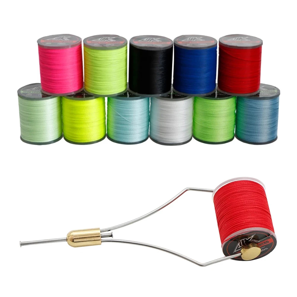 

100m Fly Tying 150D Thread Multicolor Hand-Made Thread DIY Assist Hook Binding Line Pesca Iscas Fish Tackle Tools Accessories