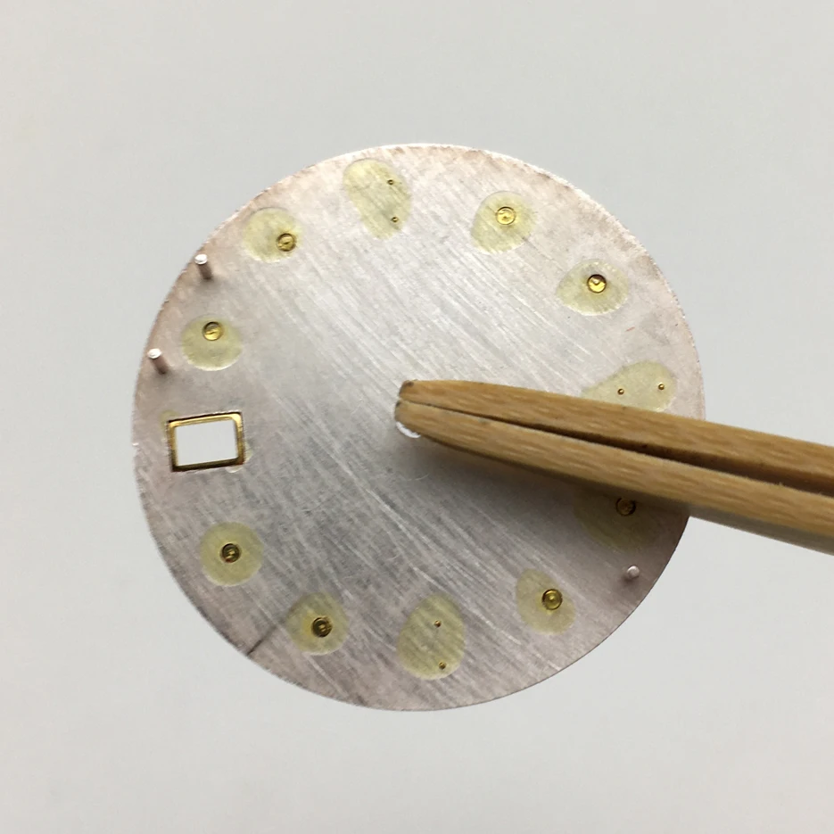 No Logo 28.5mm Watch Dial  Substitute Modified Dial Luminous Literal  for For NH35A Movement BD1 Men Watch Accessories