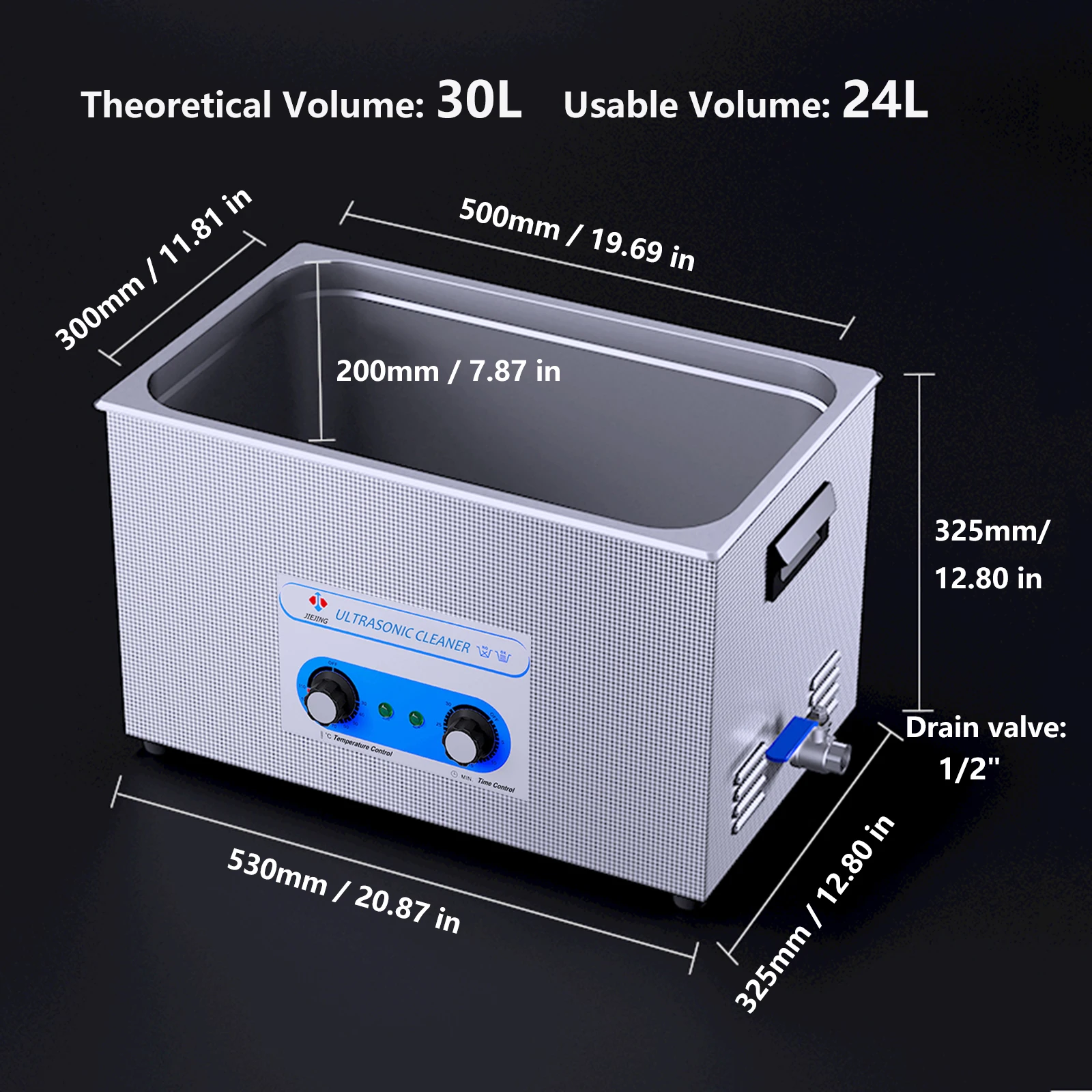Ультразвуковой очиститель JIEJING 30L