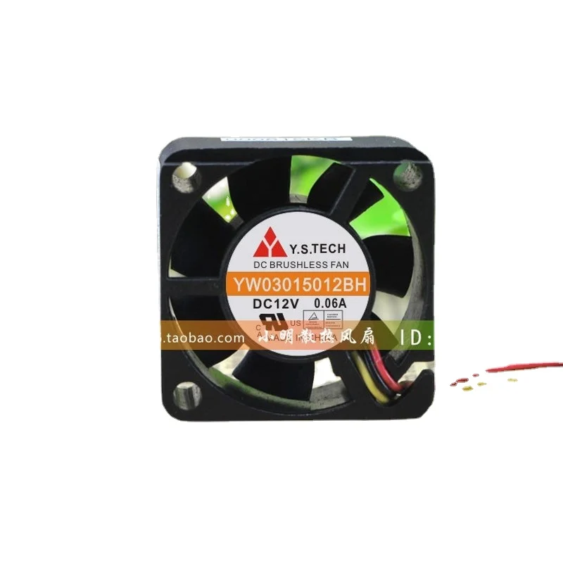 Новый вентилятор Y.S.TECH YW03015012BH DC 12 В 0,06a 3 см корпус для жесткого диска Графический охлаждающий вентилятор 30*30*15 мм