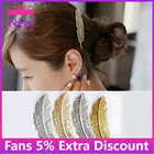 Горячая Распродажа 2022, заколки для волос, модные шикарные шпильки для волос с искусственными перьями, инструменты для укладки волос, аксессуары для волос