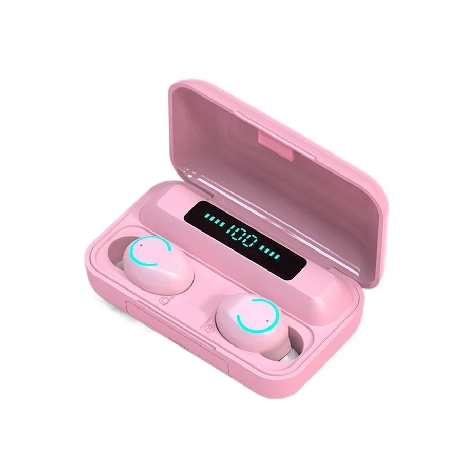 

Беспроводная Bluetooth-гарнитура F9-9, стерео Bluetooth-гарнитура macaron в ухе, сенсорная Bluetooth-гарнитура для звонков binocharma,