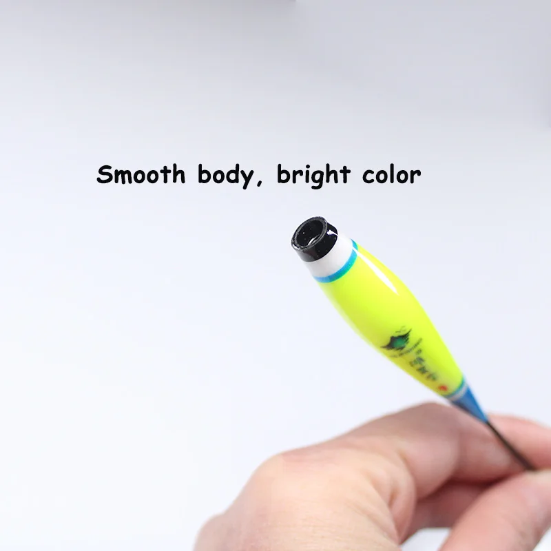 1PC Fishing Floats Body Bottom Part Inner Diameter 5.2MM Composite Nano Plastic Bobbers Fishing Accessory Tackle(No Battery)