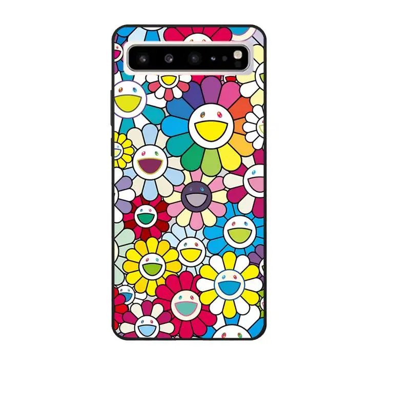 Чехол для телефона Murakami Takaka чехол Samsung A52 A50s A51 A72017 A72018 A62018 A50 черный мягкий