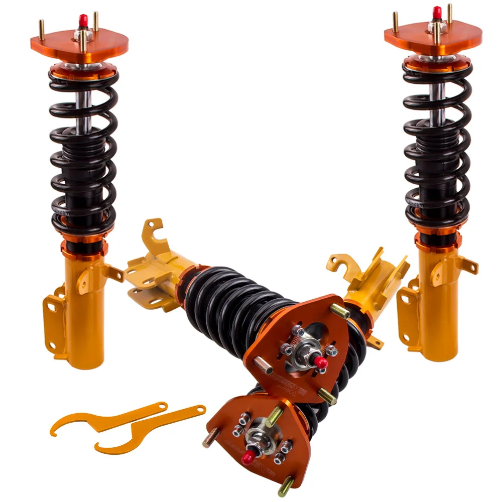 

24 Damping Levels Coilover Lowering Kit For Toyota Corolla E90 E100 E110 AE92 Shock Absorber Coilovers Suspension Coil Spring