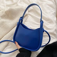 2022 new famous brand pu leather womens designer underarm handbag short handle luxury brand one shoulder crossbody bags