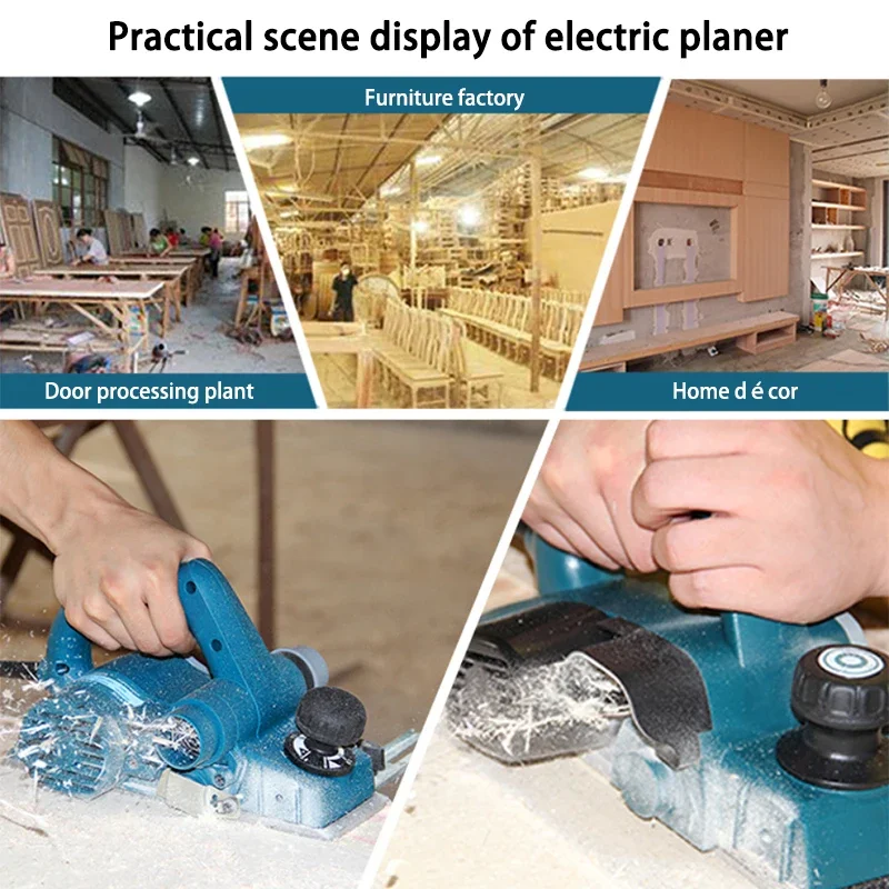 AT3612 строгальный станок портативный электрический деревообрабатывающий бытовой