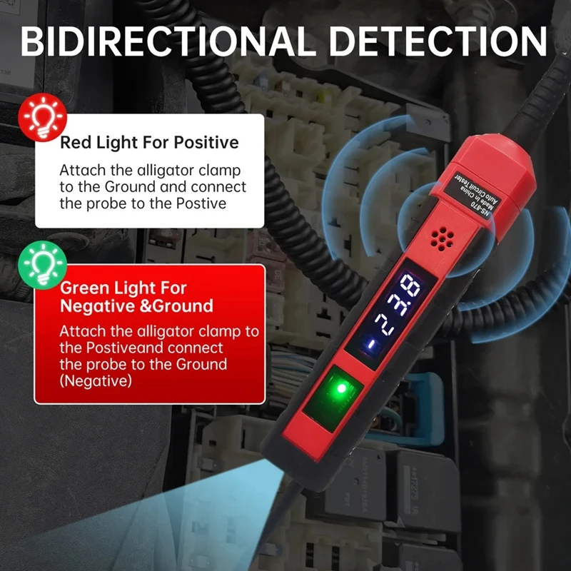 Устройство для проверки мощности автомобиля тестер напряжения 4-75 В постоянного