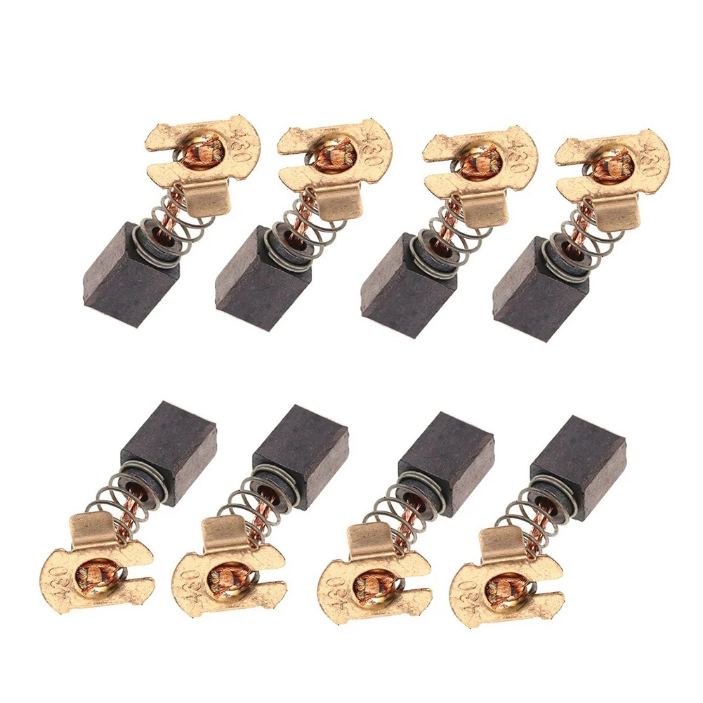 

8pcs 10x7x7mm Carbon Motor Brushes Replacement Parts For 18V LXT Angle Grinder BHR200 DGA452 Power Tools Accessories