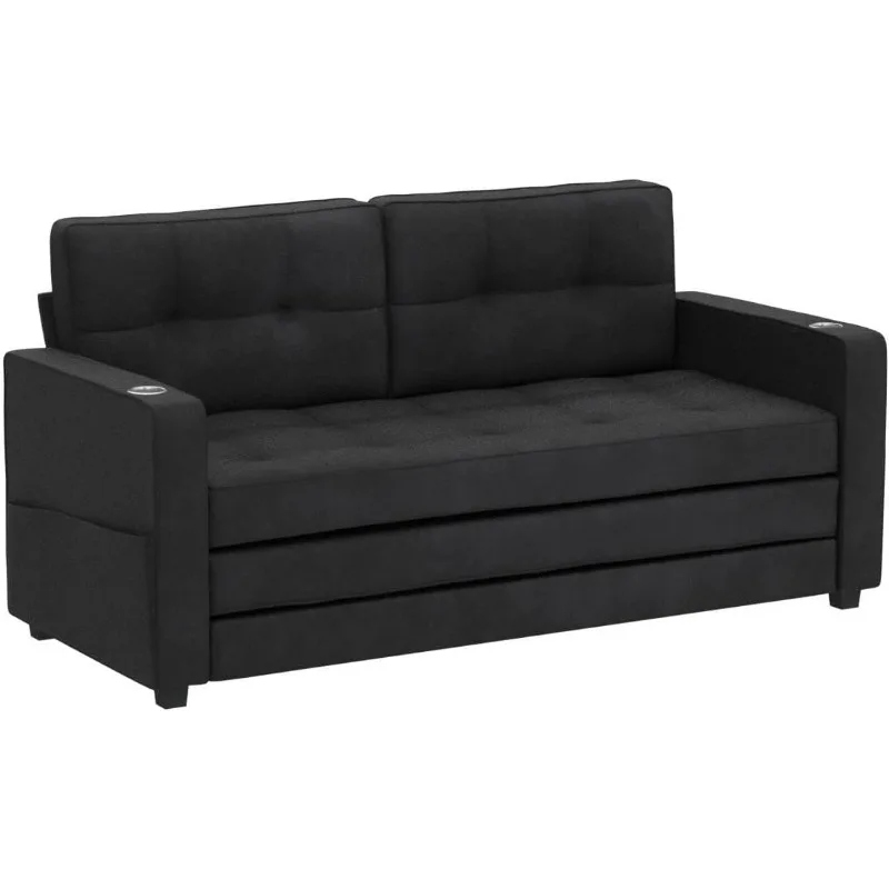 Модернизированная полноразмерная кровать шириной 64 дюйма на 84-дюймовую толстая