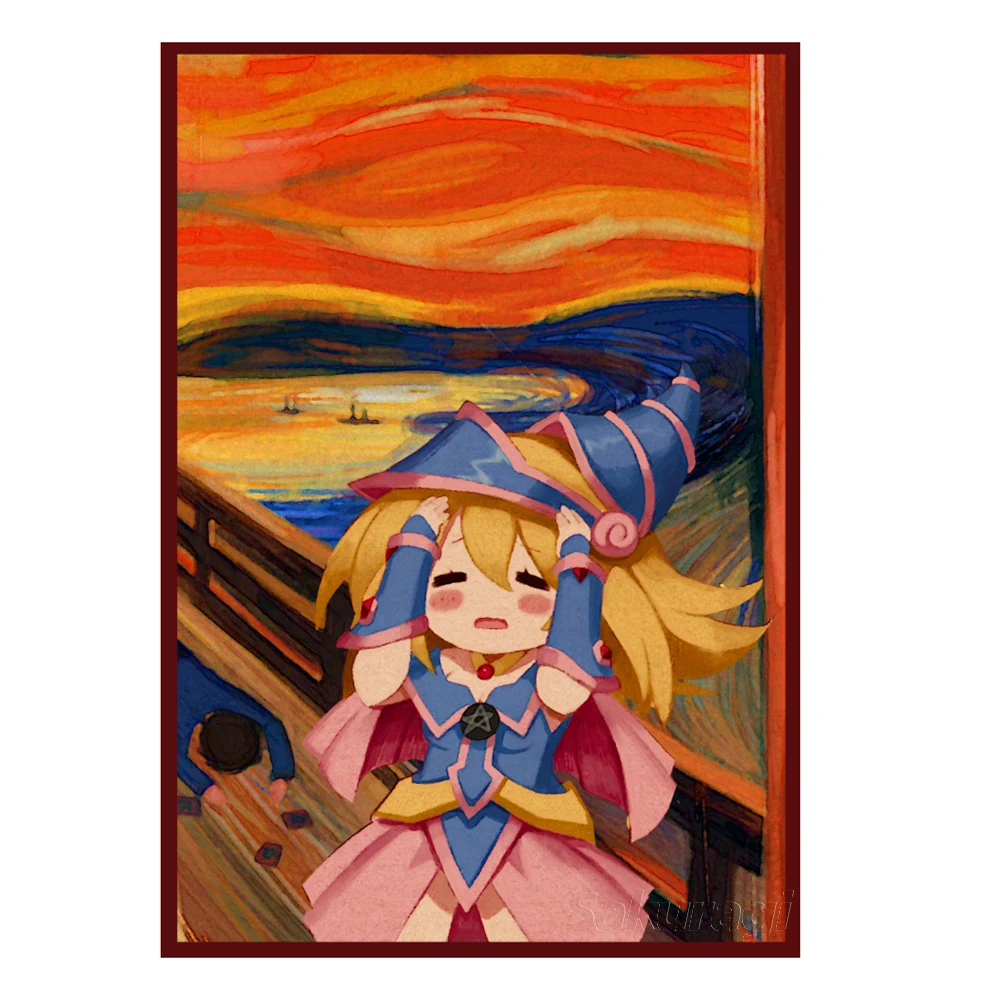 

Yu-Gi-Oh Dark Magician Girl Card Sleeves YuGiOh Sleeve Case YGO-43