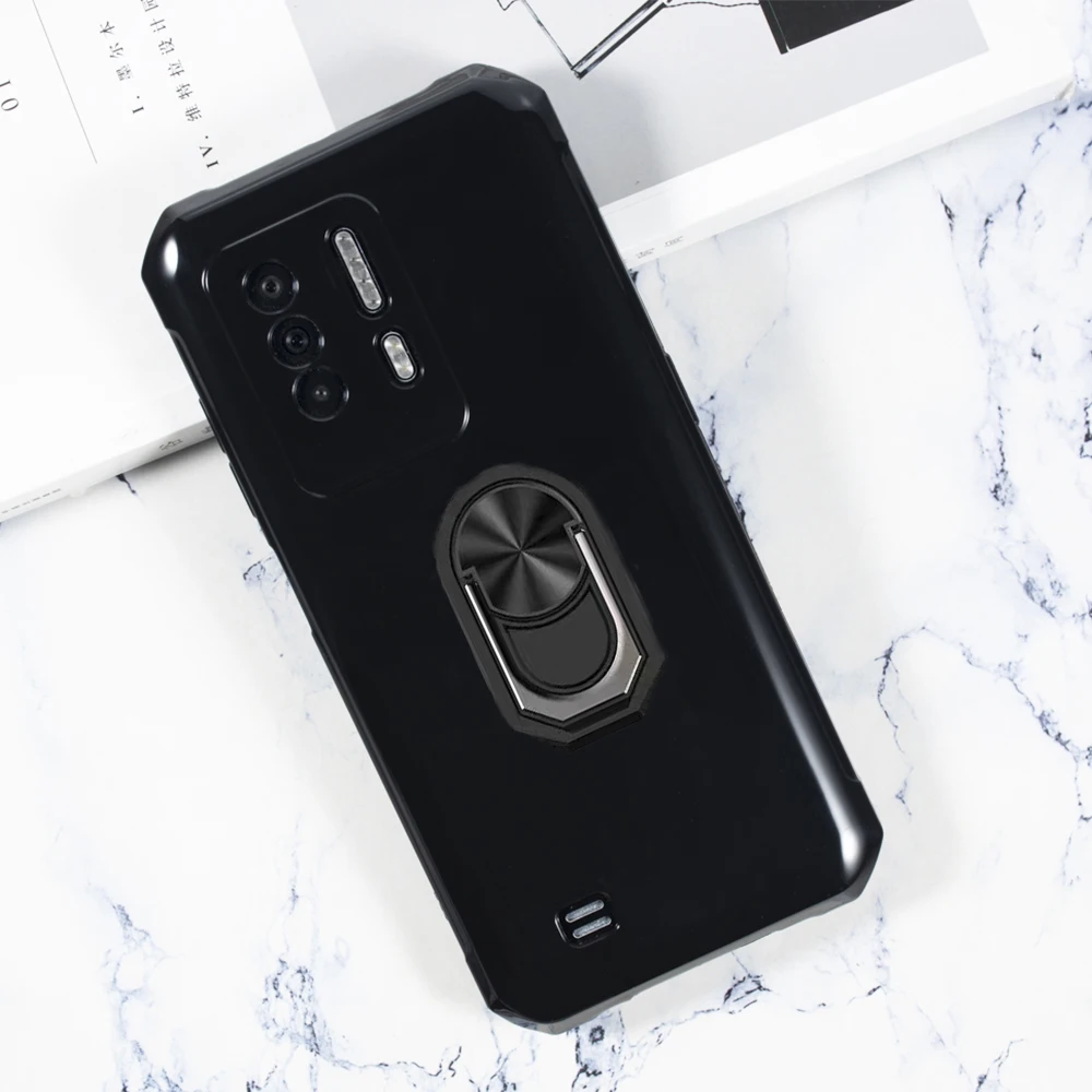 Мягкий чехол из ТПУ с кольцом-держателем для OUKITEL WP17 WP19 ударопрочный |