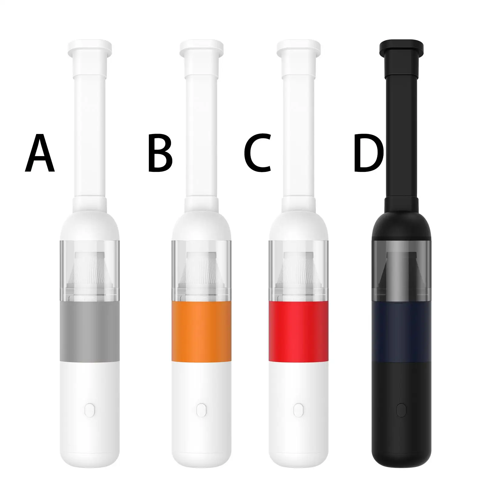 

Mini Car Vacuum Cleaner 130ml Dustbowl for Car Home Narrow