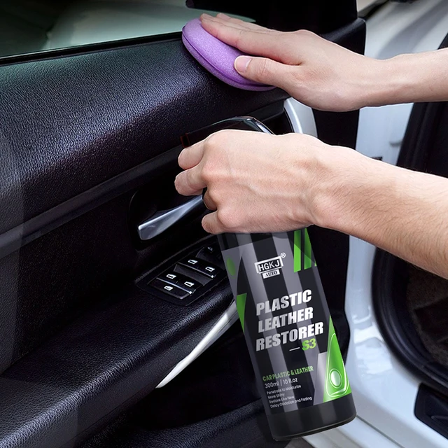 Plastic Restore Super Shine Car Interior Cleaner  Long Lasting Maintain Gloss Auto Detailing Quick Coating Protection HGKJ S3 1