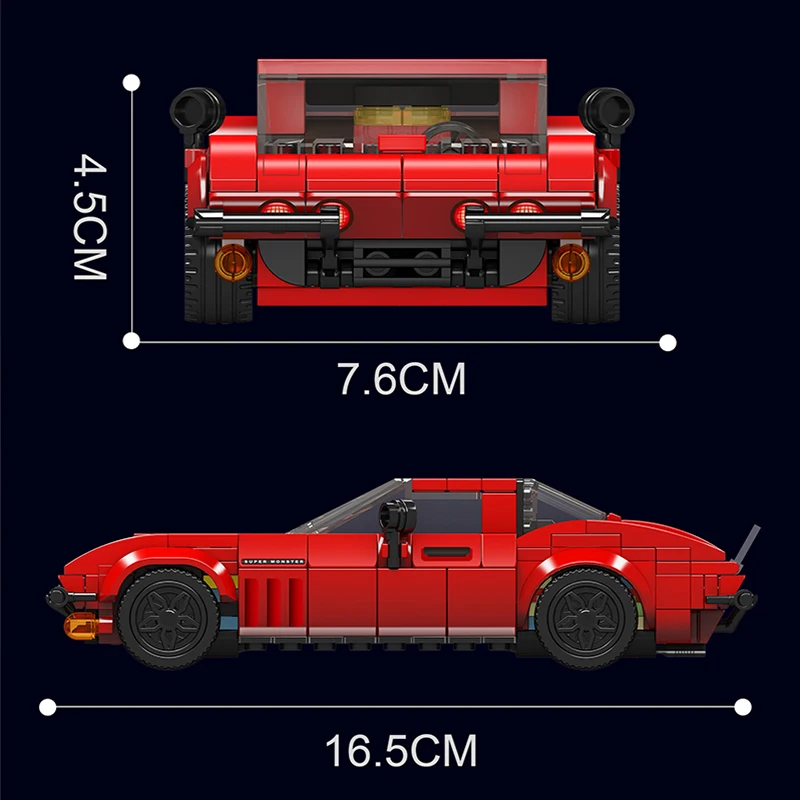 MOLD KING 2734 строительный блок чемпионов технической скорости кирпичный спортивный