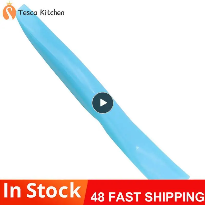 

1~30PCS Translucent Texture Degreaser Smooth Arc Handle Foldable Cleaning Blade Kitchen Not Easily Deformed Non-scratch Scraper