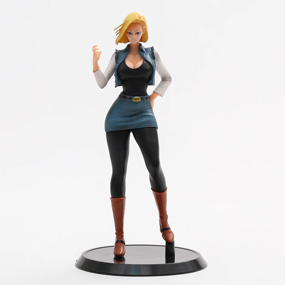 

19cm The Barbarian Wife DragonBall Android NO.18 Sweet SIS 003 Decorations Figure Doll Toy Collection Gift