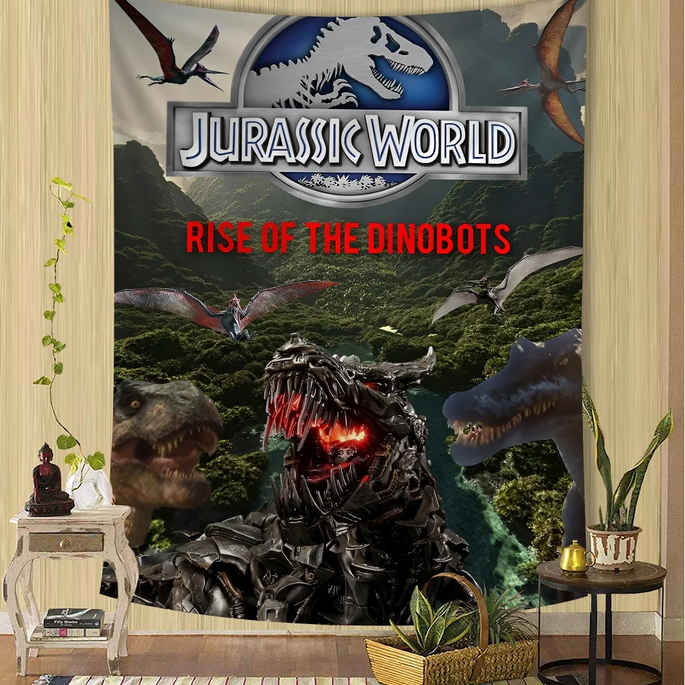 Большой Настенный Гобелен J-Jurassic W-World D-Queen с принтом подвесной Таро хиппи