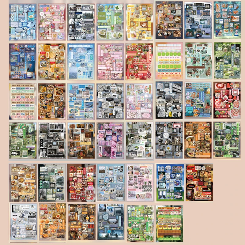 

Бумага, романтическая серия памяти, стикер в стиле манга, записная книжка, коллаж, чехол для телефона, украшение для дневника, канцелярские наклейки