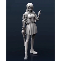 resin figure unpainted model kit anime 3d printing garage kit135 resin model white mold 088