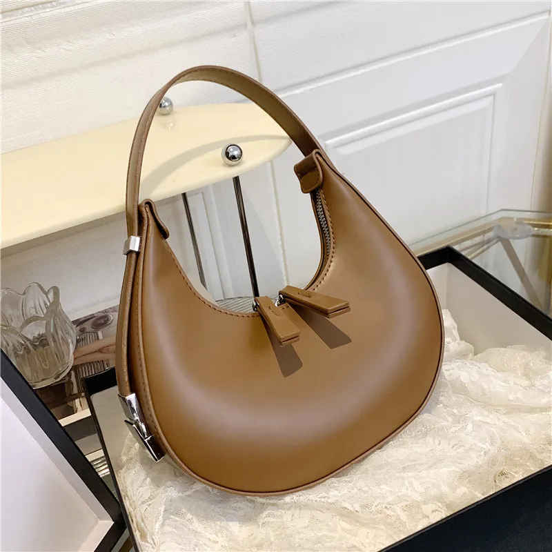 CGCBAG 2023 New Fashion Women Luxury Small Shoulder Bag High Quality PU Leather Ladies Designer Handbags Vintage Female Tote Bag
