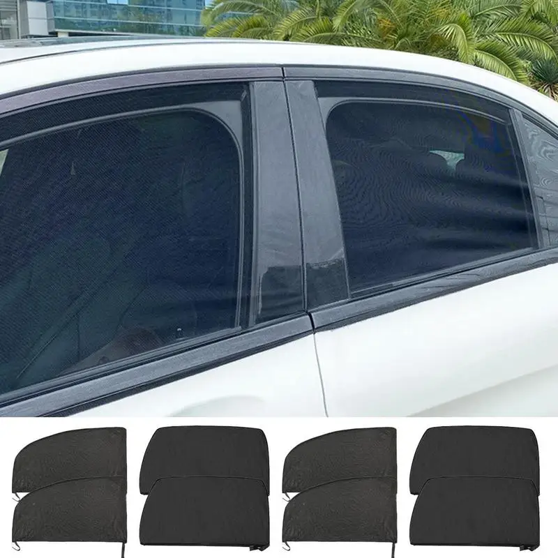 

Car Window Screen Universal Car Anti-mosquito Screen Net Sun Side Window Shade Curtain Flexible Front Door Cover For SUVs Sedan