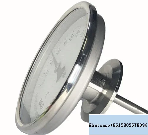 Тройной зажим 1 5 дюйма (OD50.5mm) 2 шт. зонд Thermowell чайник для домашнего пивоварения из