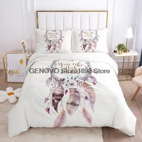 duvet cover set bedding sets feather comforther cases quilt covers pillow shams 3d bohemian twin single double size bed linen