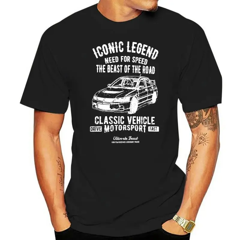 

2022 Hot Summer Sale New Mens Top Legend Japanese Car Evo IX Evolution 9 Inspired Motorsports Car Art Unisex T-Sh Tee Shirt