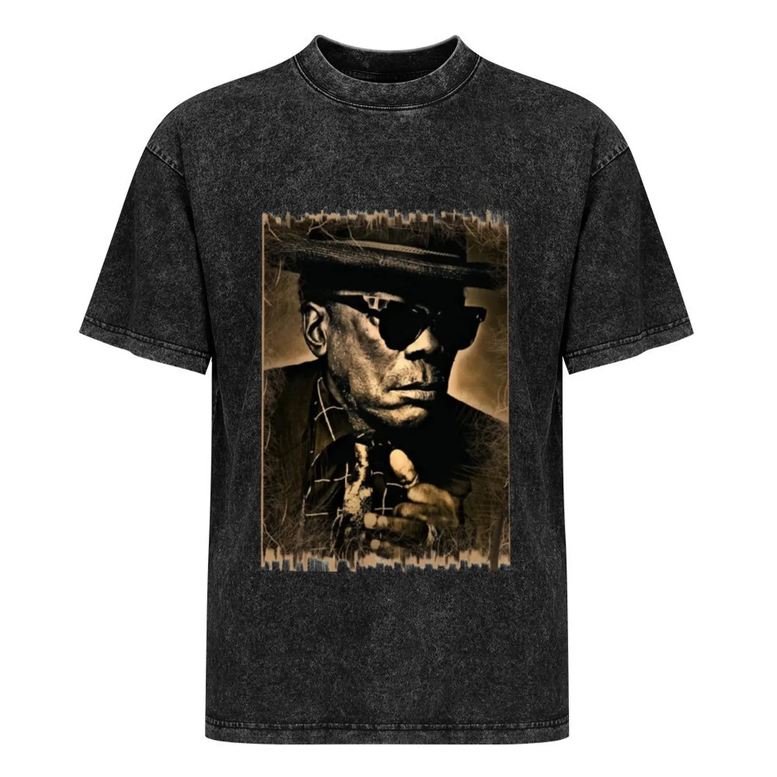 Футболка John Lee Hooker delta Blues летняя одежда футболки с рисунком мешковатые рубашки