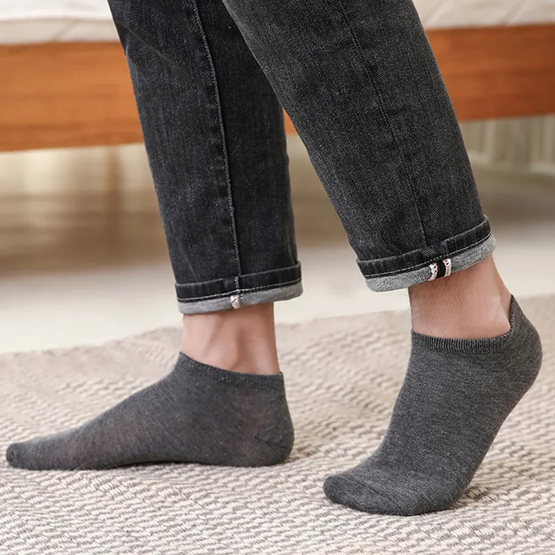 Мужские дышащие удобные носки CHRLEISURE деловые повседневные для офиса кроссовки