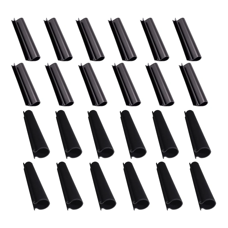 

Swimming Pool Cover Clip 24pcs/set Windproof above Ground Covers Clamp for Home Garden Winter Pools 667A