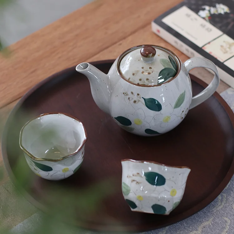 

Travel Tea Set Strainer Kung Fu Hand Painted Office Ceramic Tea Set Porcelain Vintage Teapot Tetera Japonesa Teaware