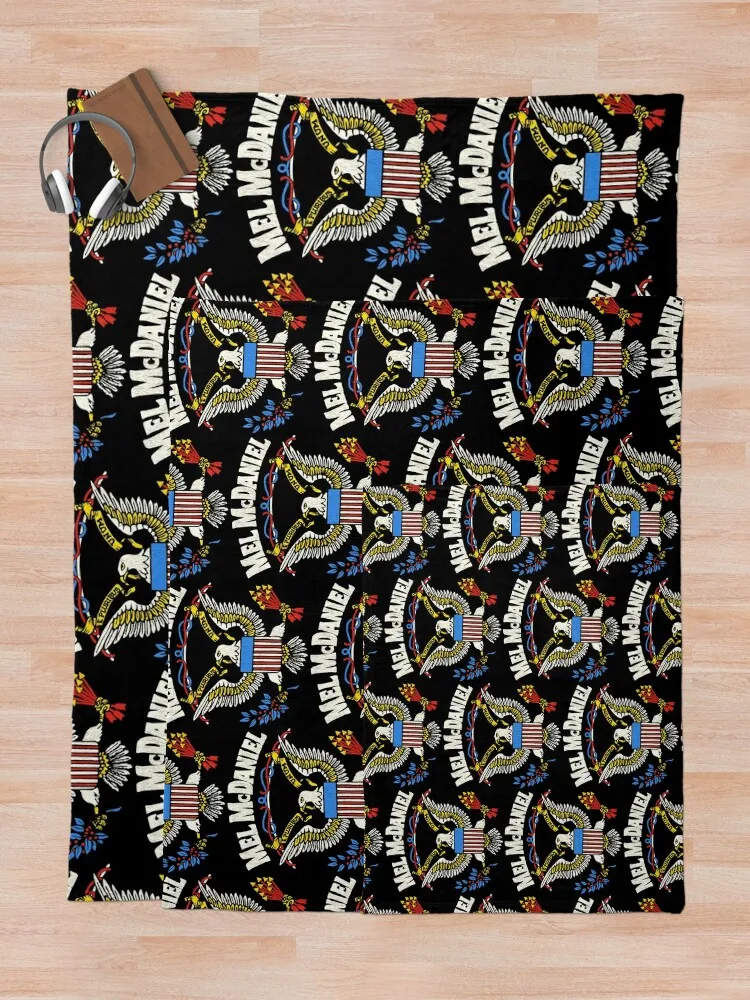 Mel McDaniel - классическая страна-музыка легенда пледы среда роскошные одеяла St