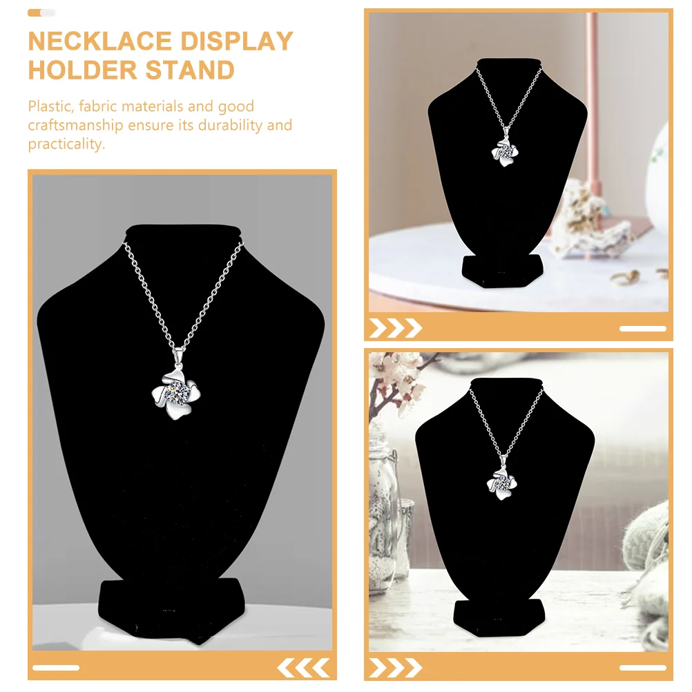 

Boutique Necklace Jewelry Display Bust Necklace Pendant Earring Neck Chain Display Mannequin Stand