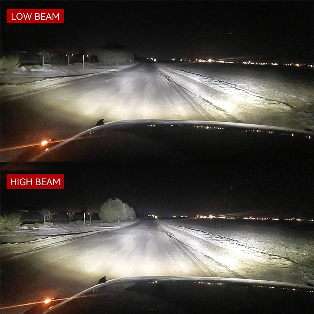 Универсальная 7-дюймовая светодиодная фара для мотоцикла в сборе DRL H4